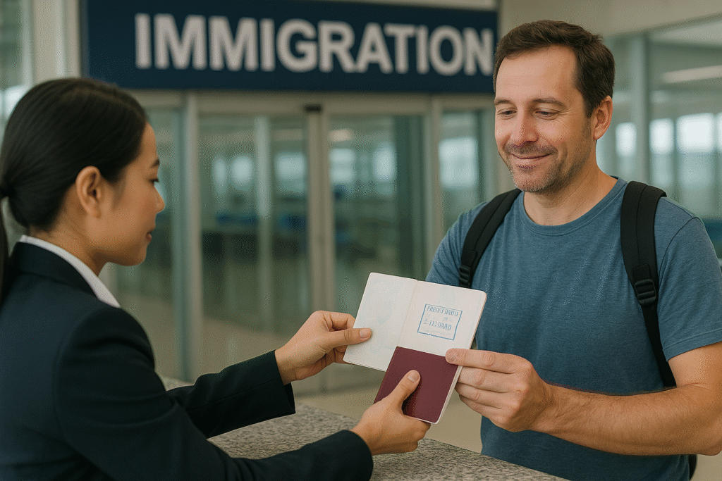 Thailand border runs