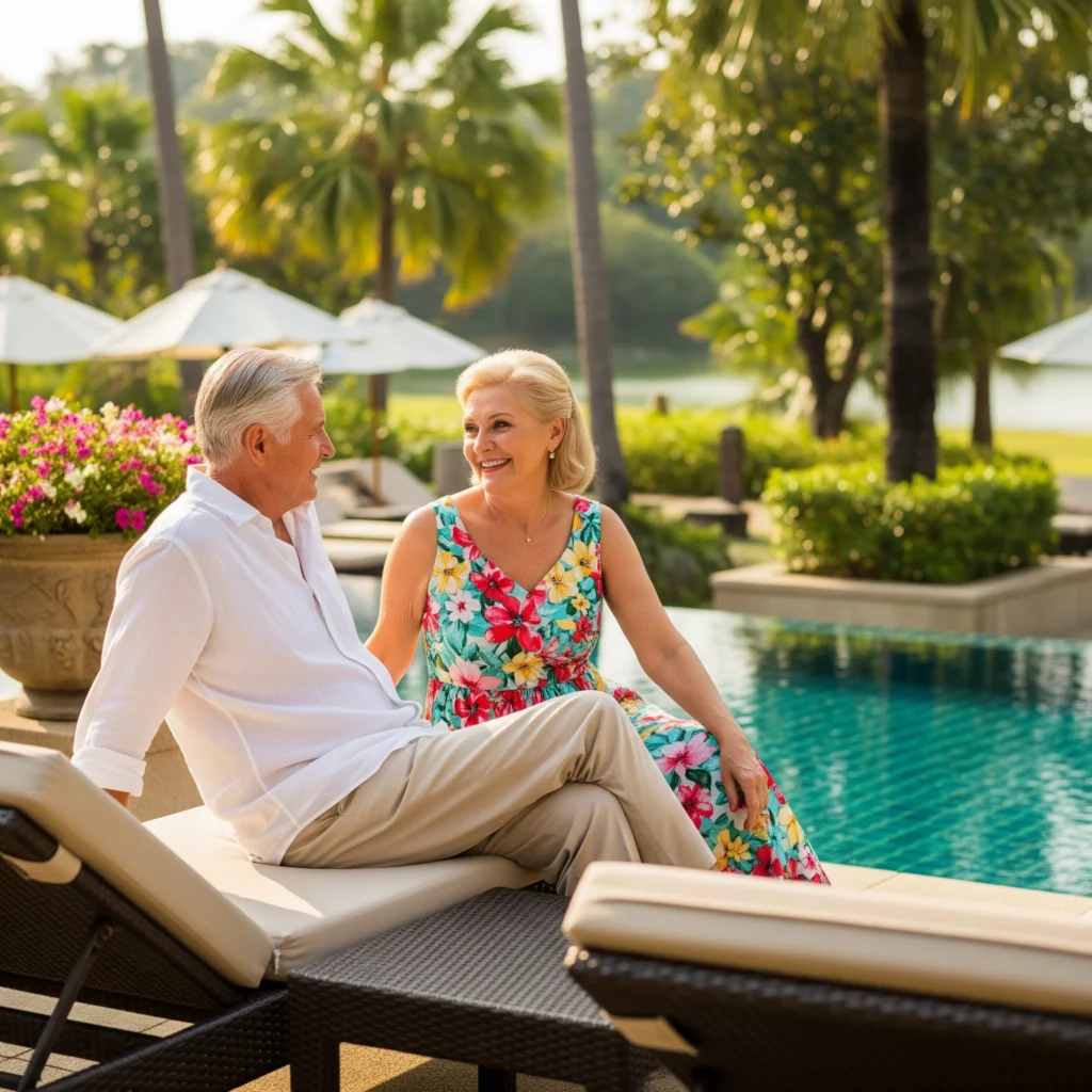 Wealthy retirees living in Thailand with long-term resident visa