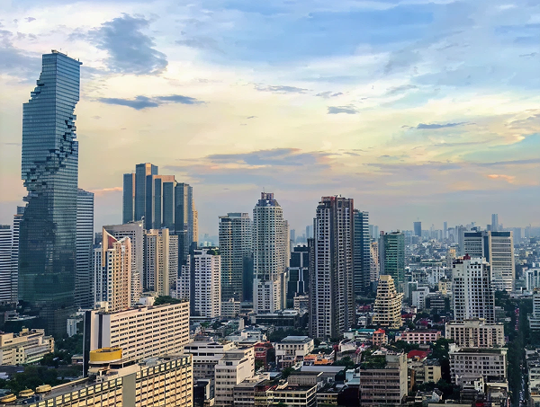 Bangkok city skyline representing opportunities for BOI companies in Thailand